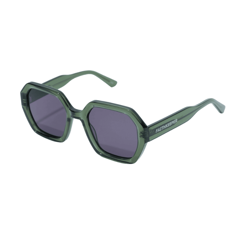 GAFAS DE SOL HOMBRE MUJER POLARIZADAS CUADRADAS TRANSLÚCIDO CON MONTURA DE BIOACETATO DE CELULOSA UV400 CATEGORÍA 3 DE PROTECCIÓN