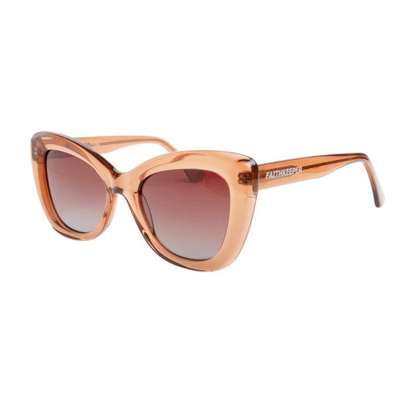 GAFAS DE SOL HOMBRE MUJER POLARIZADAS CUADRADAS TRANSLÚCIDO CON MONTURA DE BIOACETATO DE CELULOSA UV400 CATEGORÍA 3 DE PROTECCIÓN