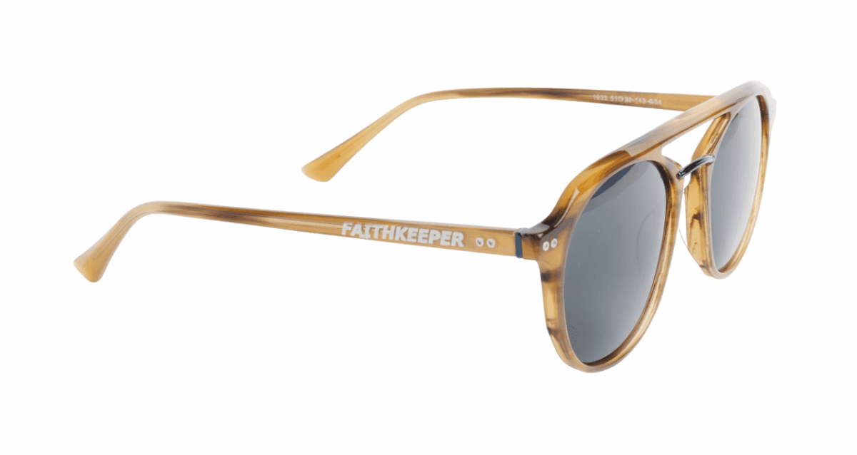 Gafas de sol hombre y mujer polarizadas de alta calidad protección categoría 3 UV400, con montura de bioacetato color marón Modelo bisol