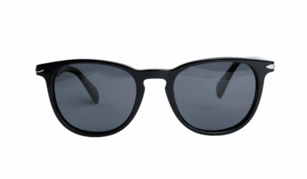 Gafas de sol hombre y mujer polarizadas de alta calidad protección categoría 3 UV400, con montura de bioacetato color negro Modelo chartres