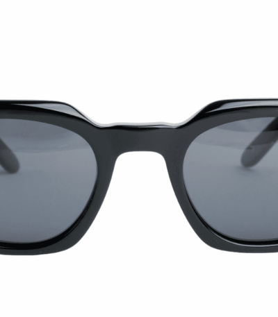 Gafas de sol hombre y mujer polarizadas de alta calidad protección categoría 3 UV400, con montura de bioacetato color negro Modelo craon