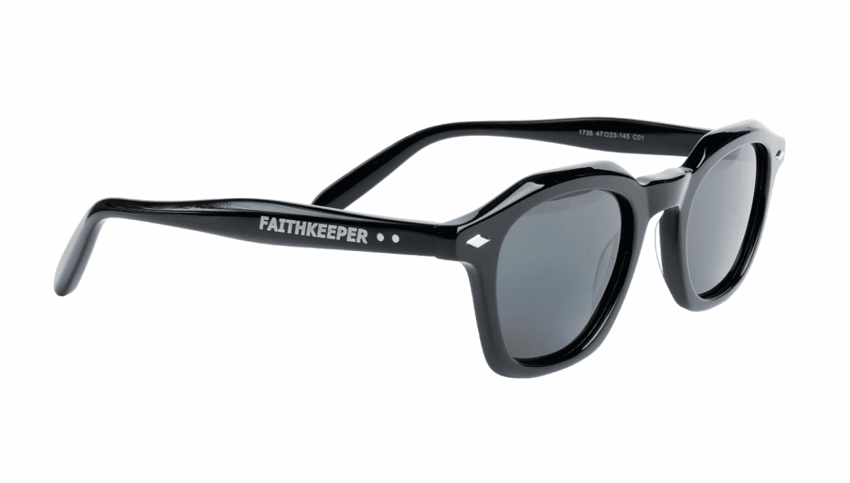 Gafas de sol hombre y mujer polarizadas de alta calidad protección categoría 3 UV400, con montura de bioacetato color marrón negro Modelo craon
