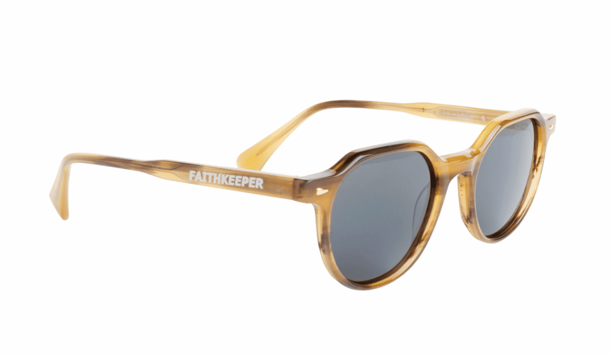 Gafas de sol hombre y mujer polarizadas de alta calidad protección categoría 3 UV400, con montura de bioacetato color marrón negro Modelo guillaume