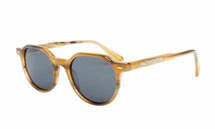 Gafas de sol hombre y mujer polarizadas de alta calidad protección categoría 3 UV400, con montura de bioacetato color marrón negro Modelo guillaume