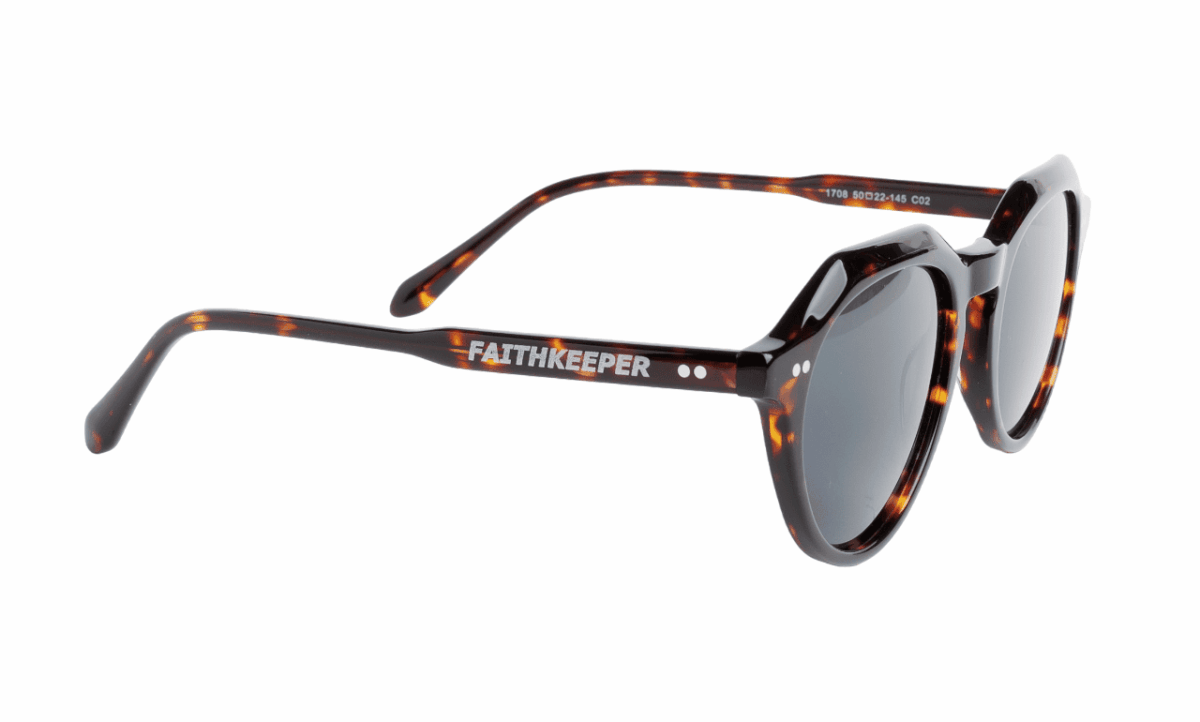 Gafas de sol hombre mujer polarizadas de alta calidad protección categoría 3 UV400, con montura de bioacetato color marrón carey Modelo Montdidier
