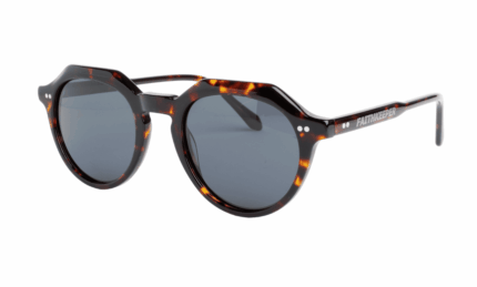 Gafas de sol hombre mujer polarizadas de alta calidad protección categoría 3 UV400, con montura de bioacetato color marrón carey Modelo Montdidier