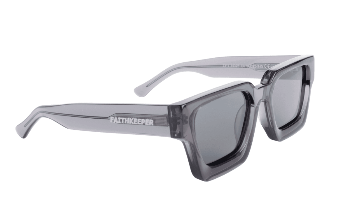 Gafas de sol hombre y mujer polarizadas de alta calidad protección categoría 3 UV400, con montura de bioacetato color gris Modelo payens