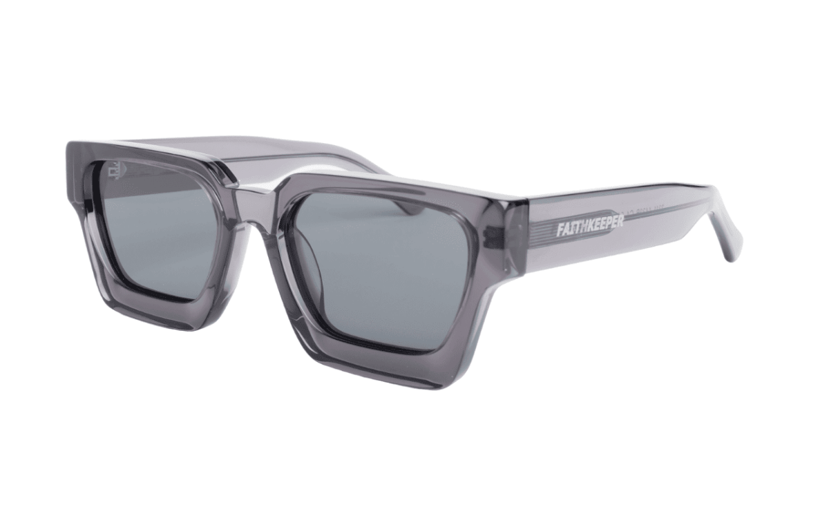 Gafas de sol hombre y mujer polarizadas de alta calidad protección categoría 3 UV400, con montura de bioacetato color gris Modelo payens
