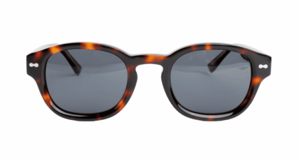 Gafas de sol hombre y mujer polarizadas de alta calidad protección categoría 3 UV400, con montura de bioacetato color marrón carey modelo real