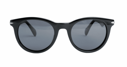 Gafas de sol hombre y mujer polarizadas de alta calidad protección categoría 3 UV400, con montura de bioacetato color negro Modelo saint armand