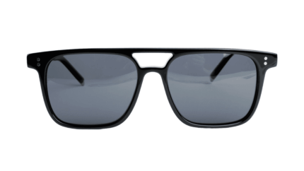 Gafas de sol wayfarer hombre y mujer polarizadas de alta calidad protección categoría 3 UV400, con montura de bioacetato color negro Modelo soonac