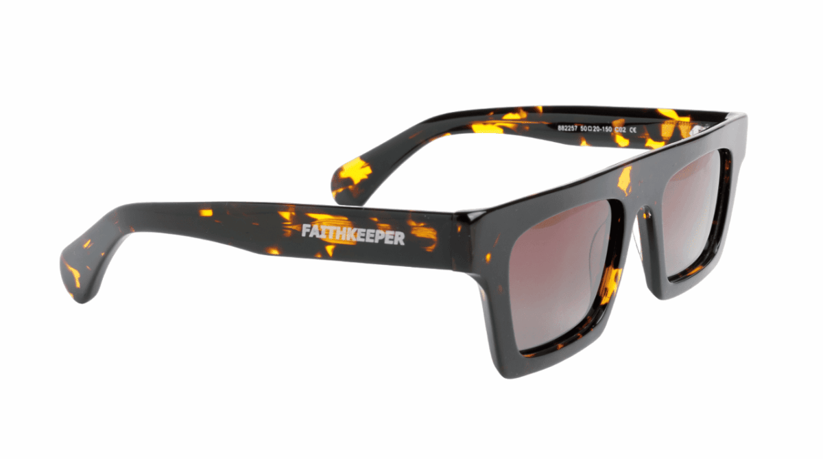 Gafas de sol hombre y mujer polarizadas de alta calidad protección categoría 3 UV400, con montura de bioacetato color marrón carey Modelo périgord