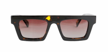 Gafas de sol hombre y mujer polarizadas de alta calidad protección categoría 3 UV400, con montura de bioacetato color marrón carey Modelo périgord