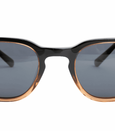 Gafas de sol hombre mujer polarizadas de alta calidad protección categoría 3 UV400, con montura de bioacetato color negro marrón Modelo phillipe