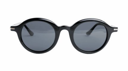 Gafas de sol hombre y mujer polarizadas de alta calidad protección categoría 3 UV400, con montura de bioacetato color negro Modelo plaissis