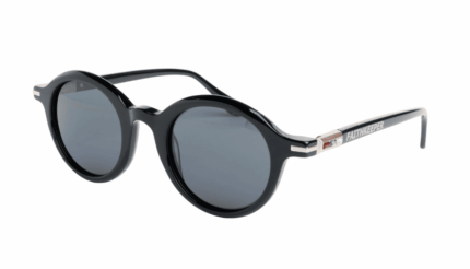 Gafas de sol hombre y mujer polarizadas de alta calidad protección categoría 3 UV400, con montura de bioacetato color negro Modelo plaissis