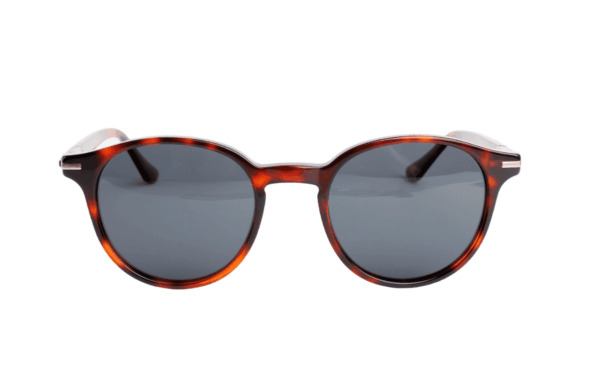 Gafas de sol hombre y mujer polarizadas de alta calidad protección categoría 3 UV400, con montura de bioacetato color marrón carey Modelo renaud
