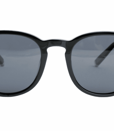 Gafas de sol hombre y mujer polarizadas de alta calidad protección categoría 3 UV400, con montura de bioacetato color negro Modelo robert