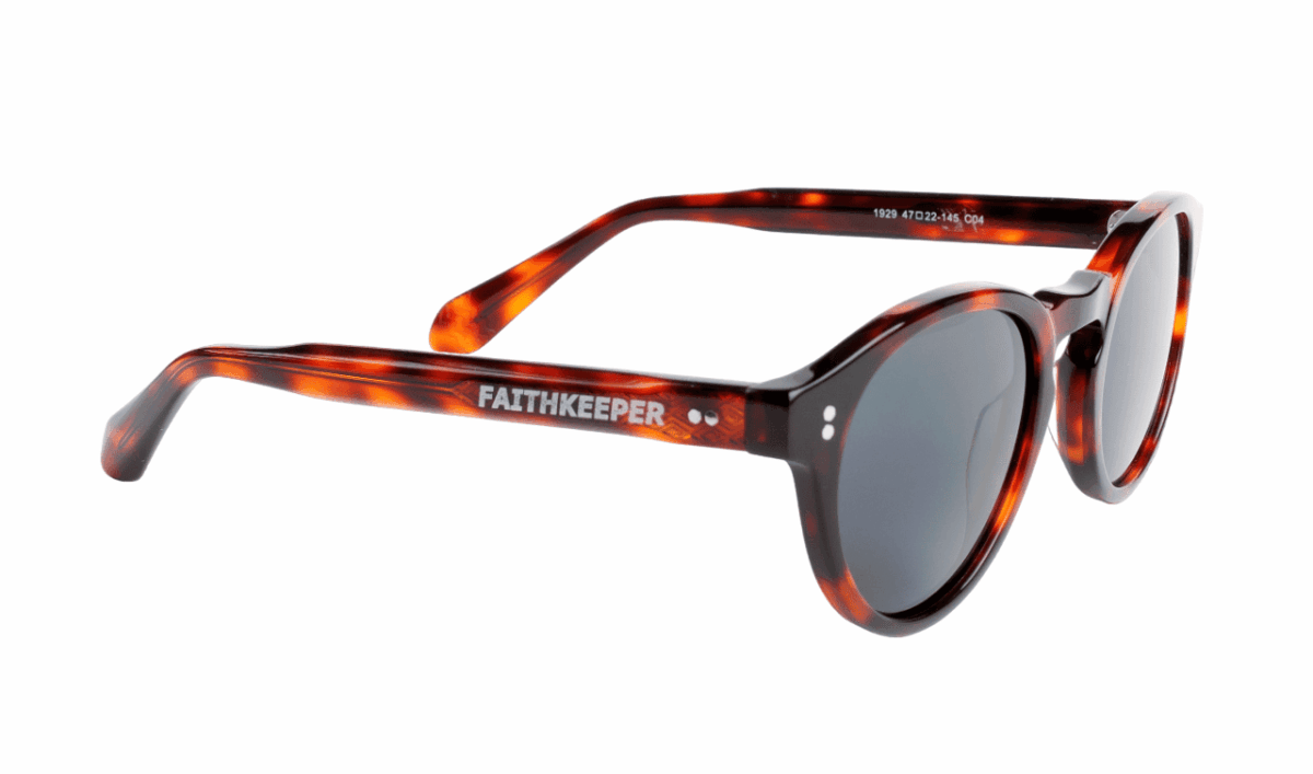 Gafas de sol hombre y mujer polarizadas de alta calidad protección categoría 3 UV400, con montura de bioacetato color marrón ccarey Modelo thibaud
