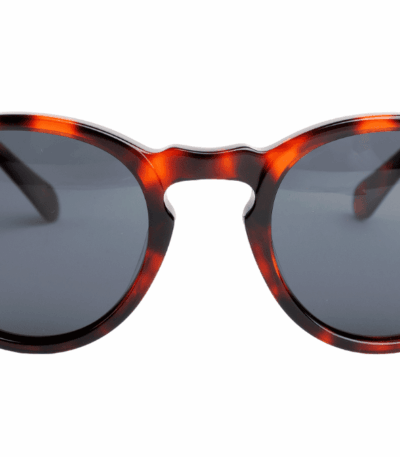 Gafas de sol hombre y mujer polarizadas de alta calidad protección categoría 3 UV400, con montura de bioacetato color marrón ccarey Modelo thibaud