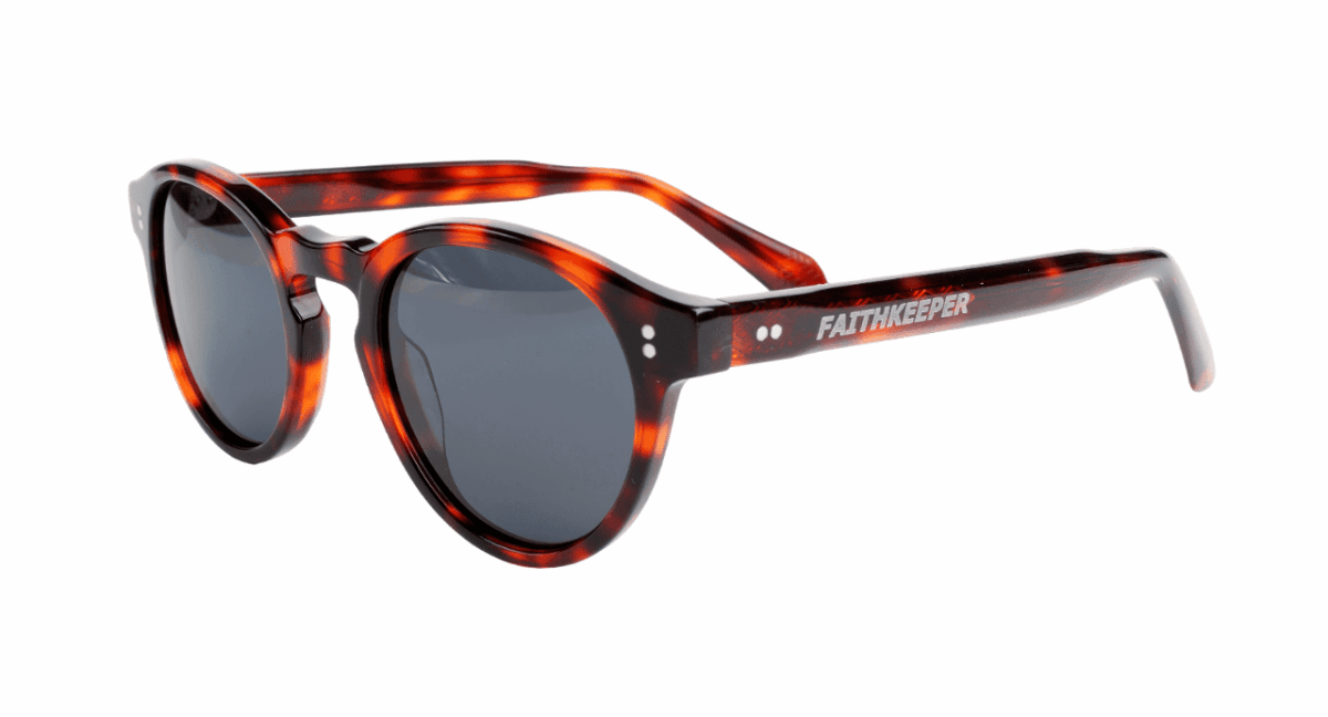 Gafas de sol hombre y mujer polarizadas de alta calidad protección categoría 3 UV400, con montura de bioacetato color marrón ccarey Modelo thibaud