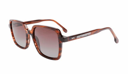 Gafas de sol mujer polarizadas de alta calidad protección categoría 3 UV400, con montura de bioacetato color marrón carey Modelo blanchefort