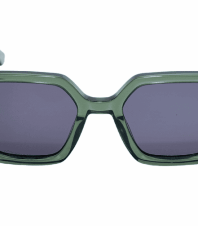 Gafas de sol hombre y mujer de alta calidad protección categoría 3 UV400, con montura de bioacetato color marrón verde Modelo eudes