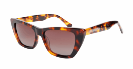 Gafas de sol mujer polarizadas de alta calidad protección categoría 3 UV400, con montura de bioacetato color marrón carey Modelo jacques