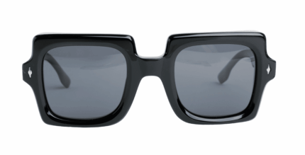 Gafas de sol mujer polarizadas de alta calidad protección categoría 3 UV400, con montura de bioacetato color negro Modelo torroja