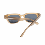 GAFAS DE SOL MUJER POLARIZADAS CAT EYE U OJO DE GATO DE COLOR MARRÓN MIEL CON MONTURA DE BIOACETATO DE CELULOSA