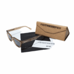 GAFAS DE SOL MUJER POLARIZADAS CAT EYE U OJO DE GATO DE COLOR MARRÓN MIEL CON MONTURA DE BIOACETATO DE CELULOSA