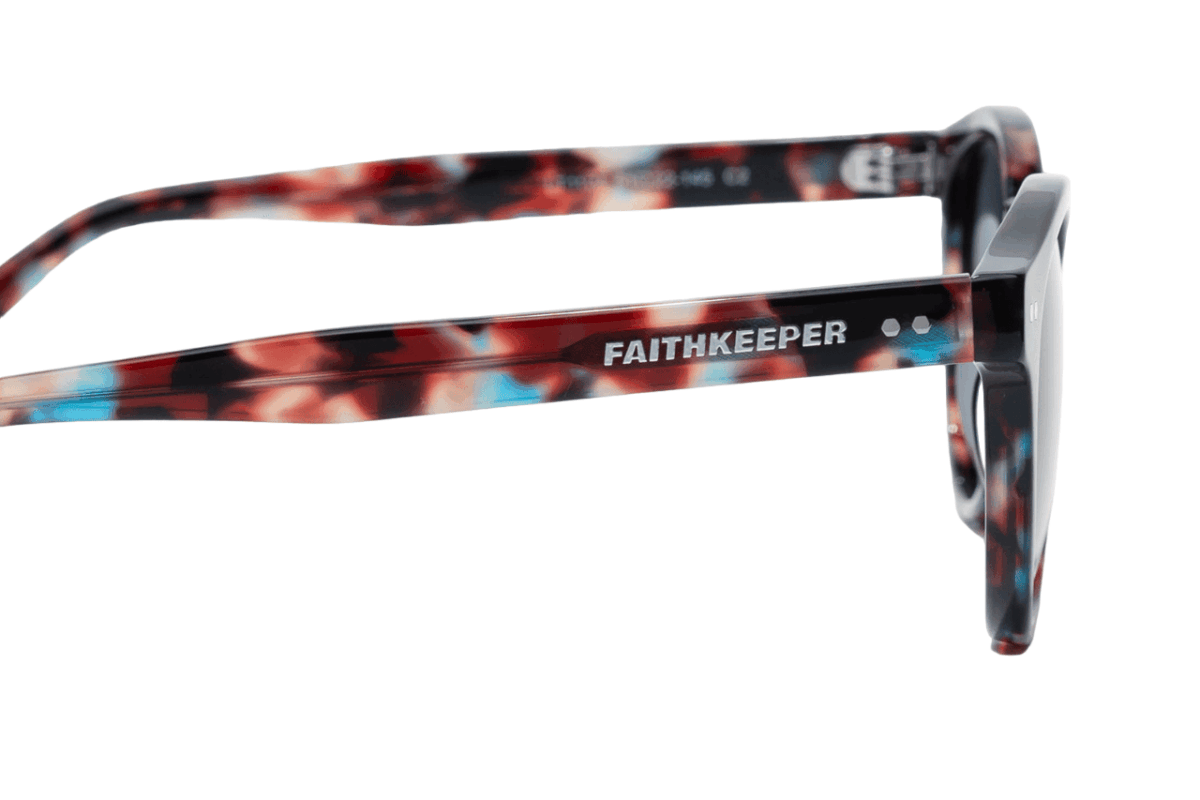 Gafas de sol hombre y mujer polarizadas de alta calidad protección categoría 3 UV400, con montura de bioacetato color carey multicolor Modelo landry