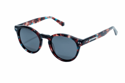 Gafas de sol hombre y mujer polarizadas de alta calidad protección categoría 3 UV400, con montura de bioacetato color carey multicolor Modelo landry