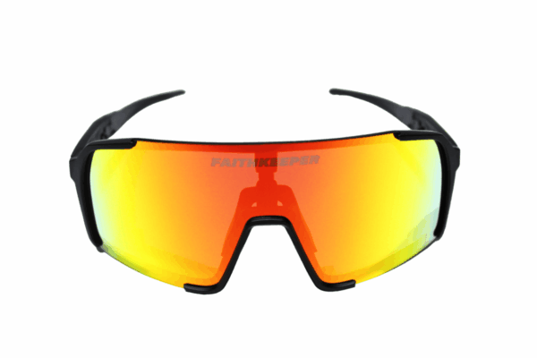 sport series gafas deportivas para ciclismo , running, padel, tenis, senderismo y deportes al aire libre color negro naranja