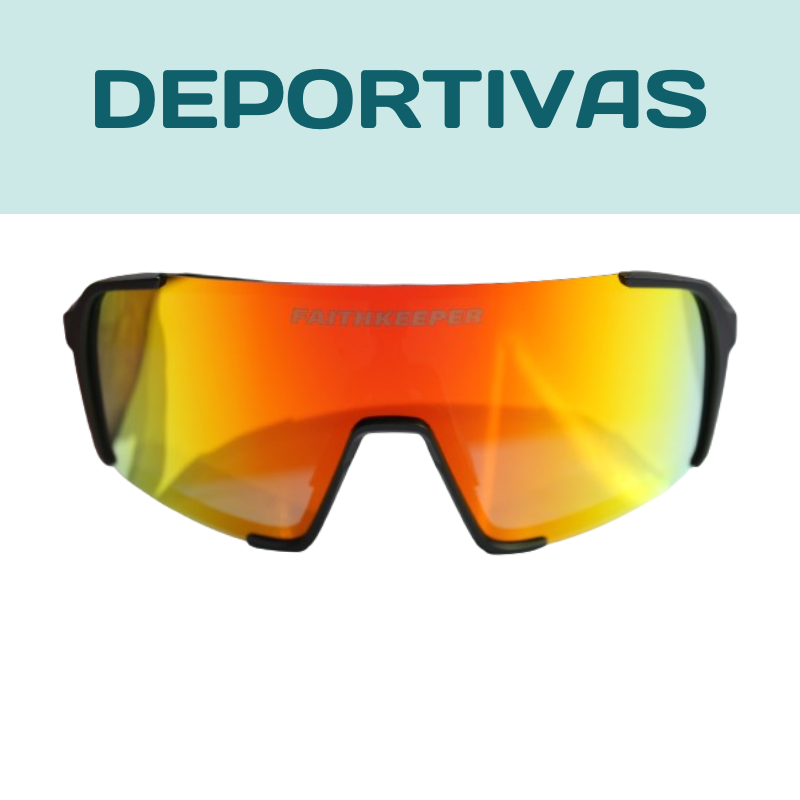 GAFAS DE SOL DEPORTIVAS POLARIZADAS PARA CILCISMO, RUNNING, CORRER, BICICLETA, PADEL, TENIS Y ACTIVIDAD AL AIRE LIBRE COLOR NARANJA